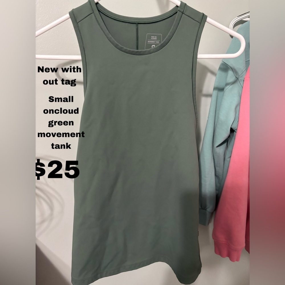 Oncloud movement tank
NWOT